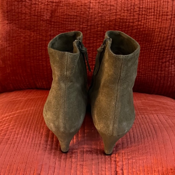 Isabel Marant Taupe Suede Ankle Booties - Picture 2 of 4